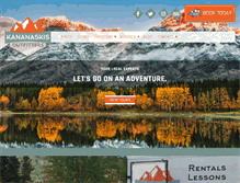Tablet Screenshot of kananaskisoutfitters.com